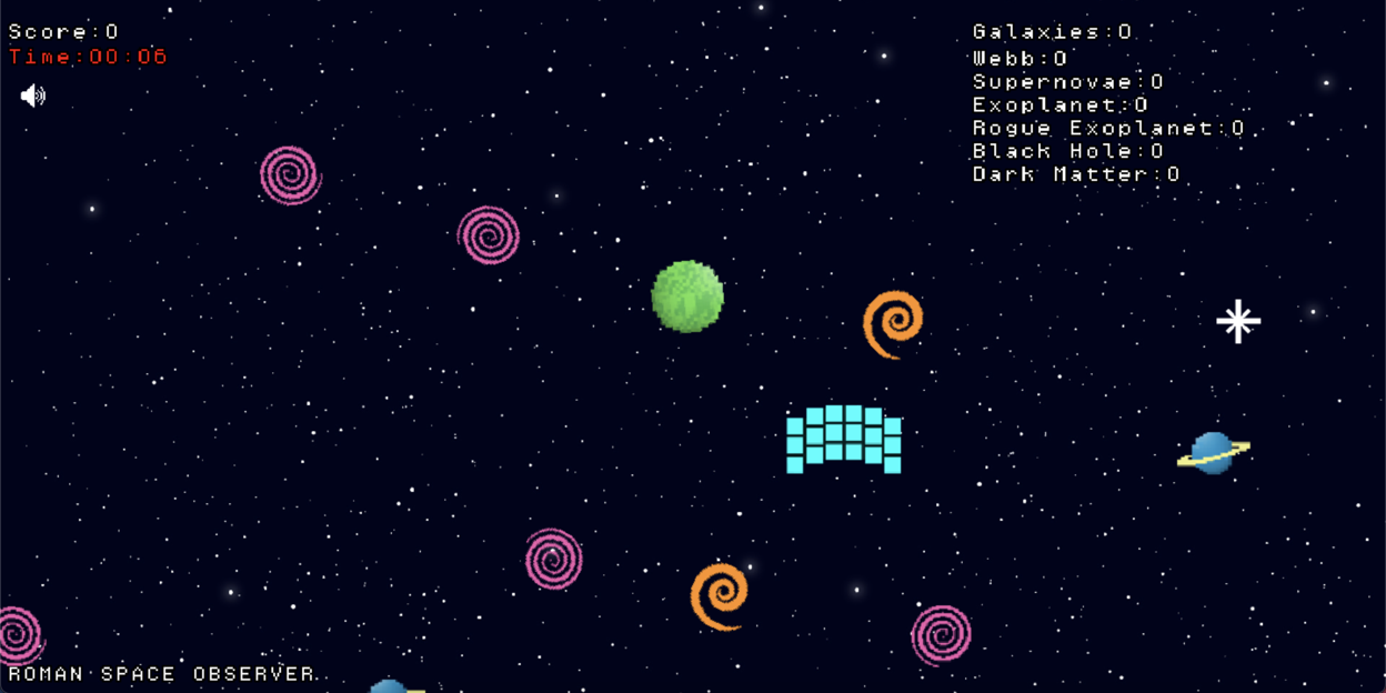 NASA has launched an retro arcade recreation in regards to the Nancy Grace Roman Telescope
