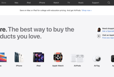 Apple redesigns its online store, makes it more like the iOS app