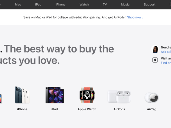 Apple redesigns its online store, makes it more like the iOS app