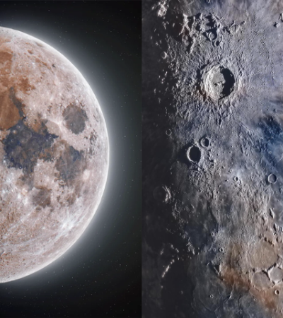 That is the ‘most detailed’ picture of the moon to this point, and it is freaking attractive