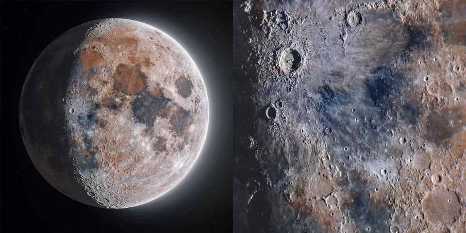That is the ‘most detailed’ picture of the moon to this point, and it is freaking attractive