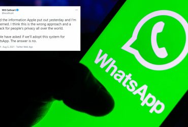 WhatsApp won’t use Apple’s child abuse image scanner, citing vague privacy fears